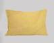 Plain cream color pure cotton pillow cover for bedroom